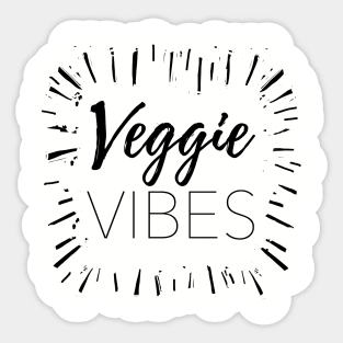 Veggie Vibes Sticker